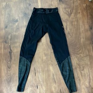 2XU Men's Black Compression Tight Leggings